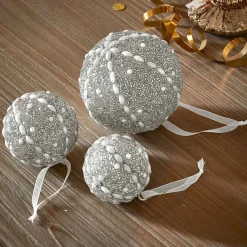 LOBERON Weihnachtskugel 3er Set Maelvik