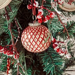 LOBERON Weihnachtskugeln 6er Set Aleviah Clearance