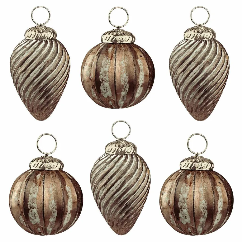 LOBERON Weihnachtsschmuck 6er Set Miras Sale