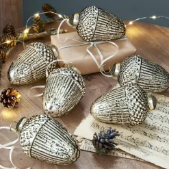 LOBERON Weihnachtsschmuck 6er Set Gland New