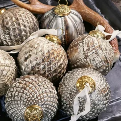 LOBERON Weihnachtsschmuck 8er Set Silverlake