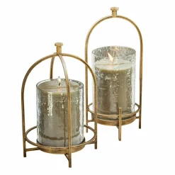 LOBERON Windlicht 2er Set Biserre New