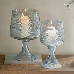 LOBERON Windlicht 2er Set Lynettes Best