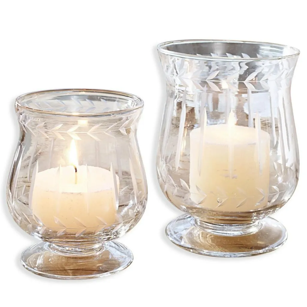 LOBERON Windlicht 2er Set Moon New
