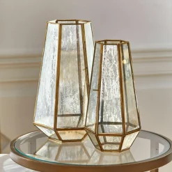LOBERON Windlicht 2er Set Mouniza New