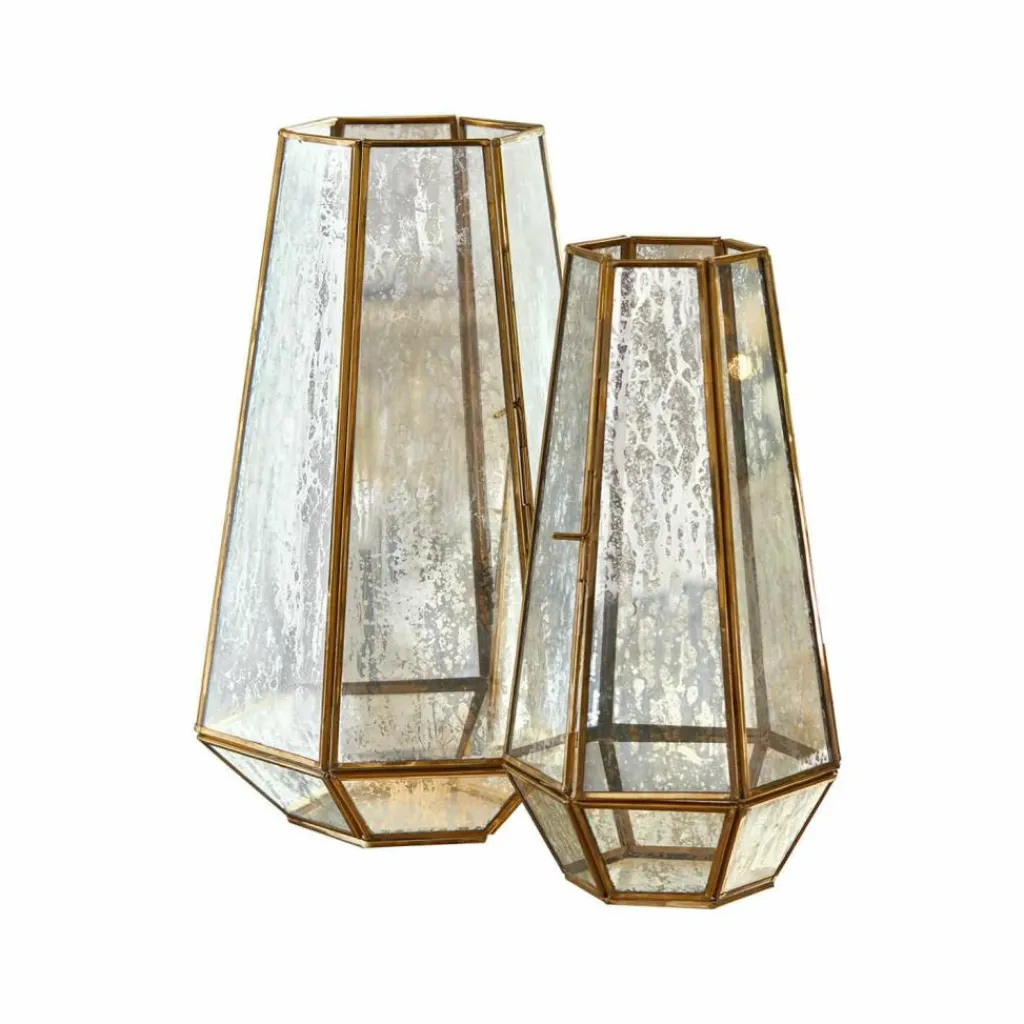 LOBERON Windlicht 2er Set Mouniza New