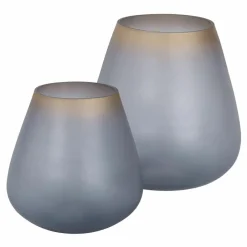 LOBERON Windlicht 2er Set Nilorav Best