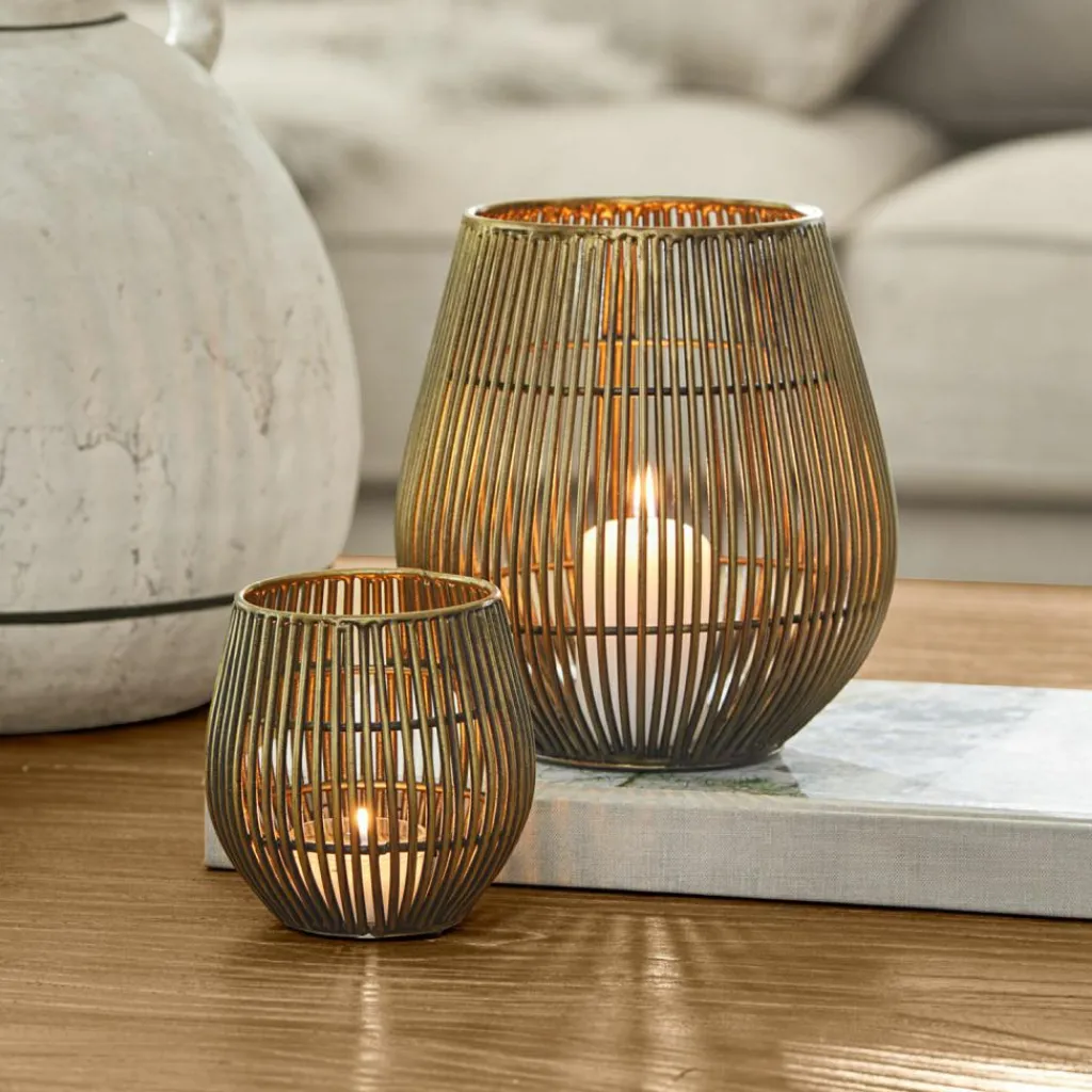 LOBERON Windlicht 2er Set Pontarino Clearance