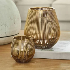 LOBERON Windlicht 2er Set Pontarino Clearance