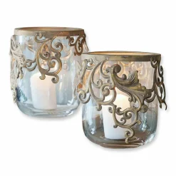 LOBERON Windlicht 2er Set Sundini New