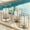 LOBERON Windlicht 3er Set Vauxandre Discount