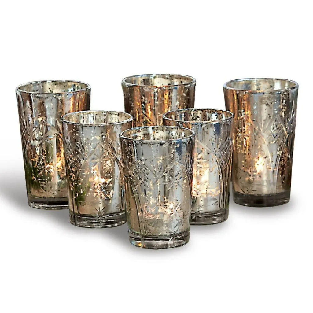 LOBERON Windlichter 6er Set Latona Hot